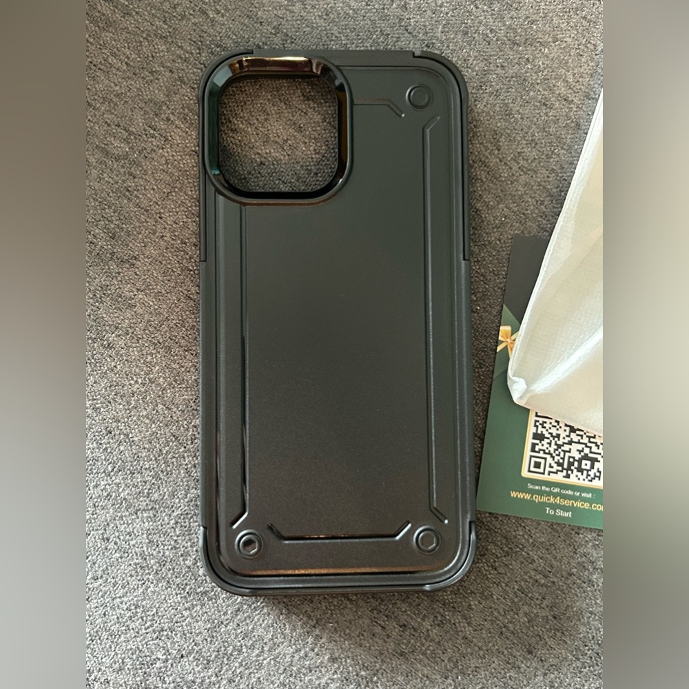 NEW Adventurer Heavy Duty Phone Case iPhone 13 Pro Max 6.7” Black